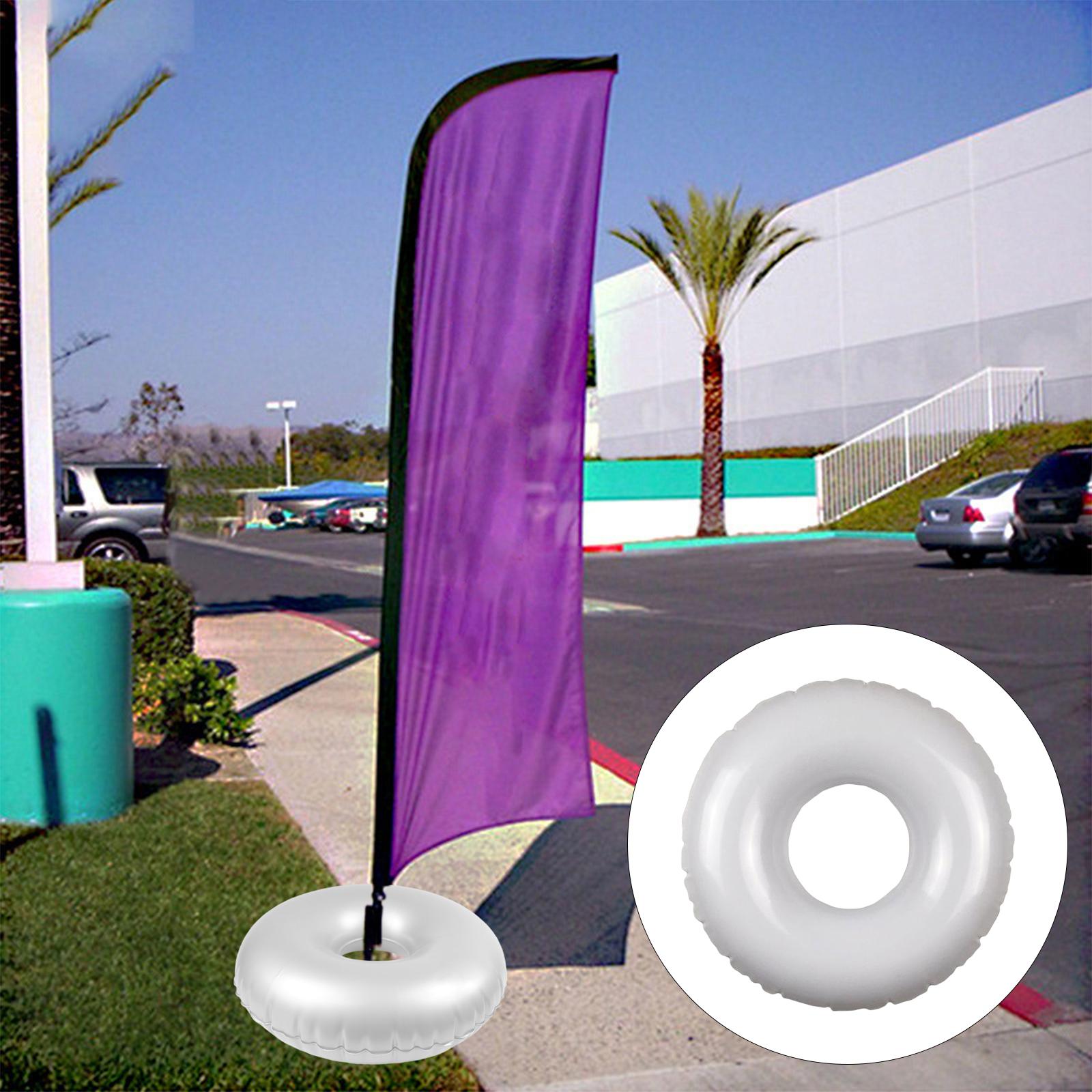 Water Weight Bag Round Slow Release Flexble Operate Easy for Beach Umbrella
