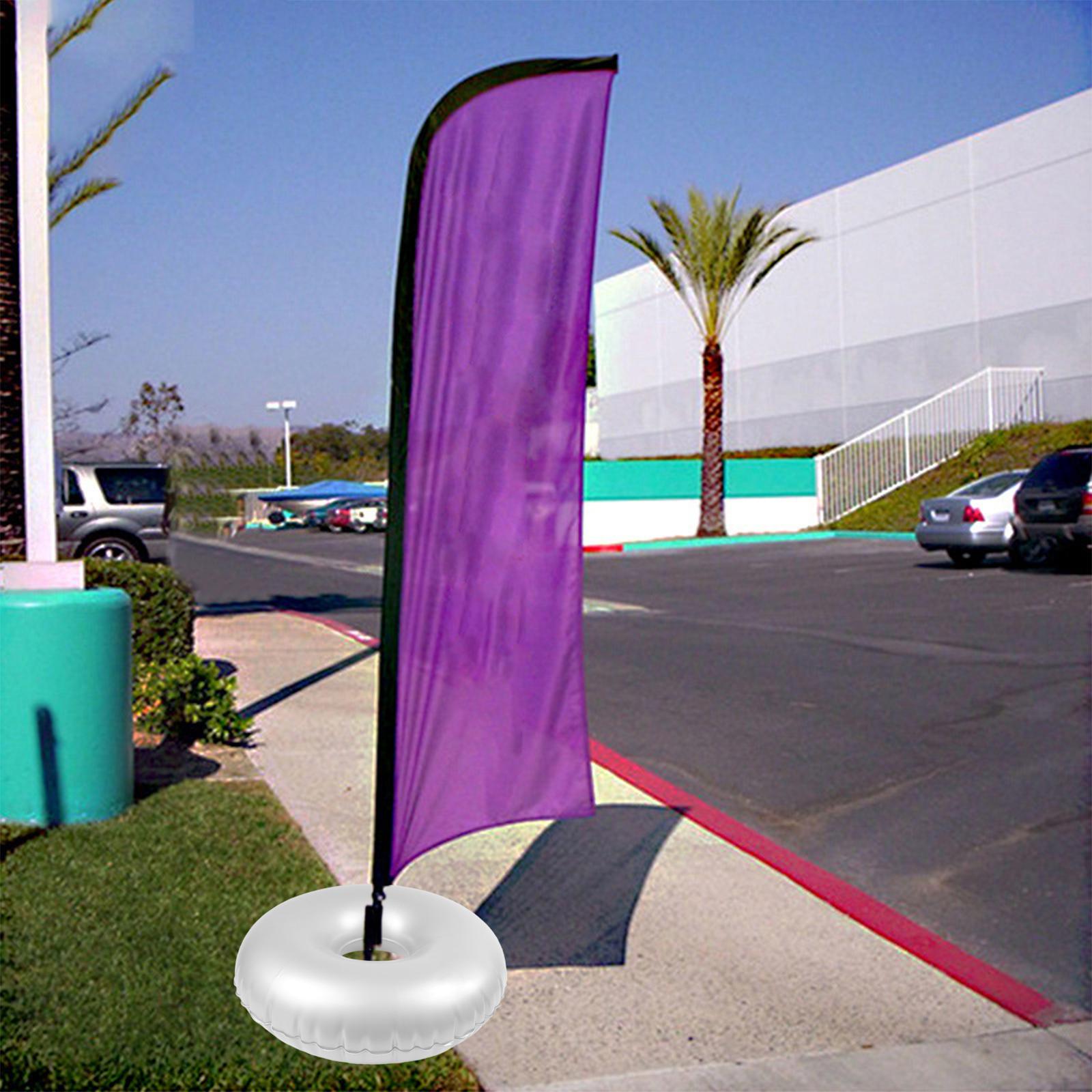 Water Weight Bag Round Slow Release Flexble Operate Easy for Beach Umbrella