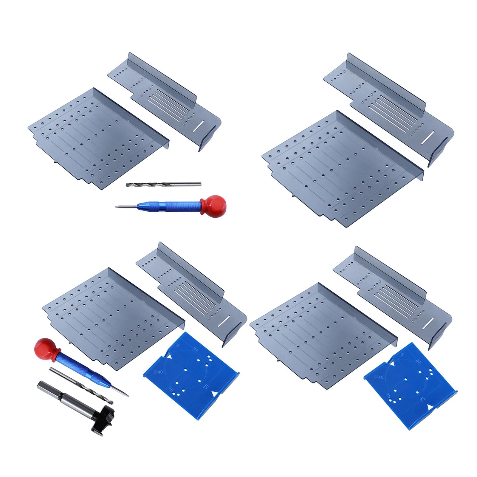 Drawer and Cabinet Handle Template Drill  Template  Normal 2pcs