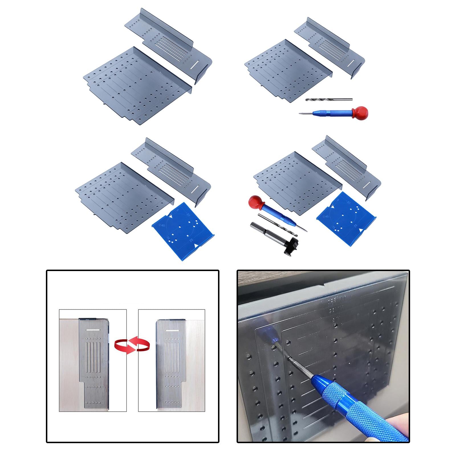 Drawer and Cabinet Handle Template Drill  Template  Normal 2pcs