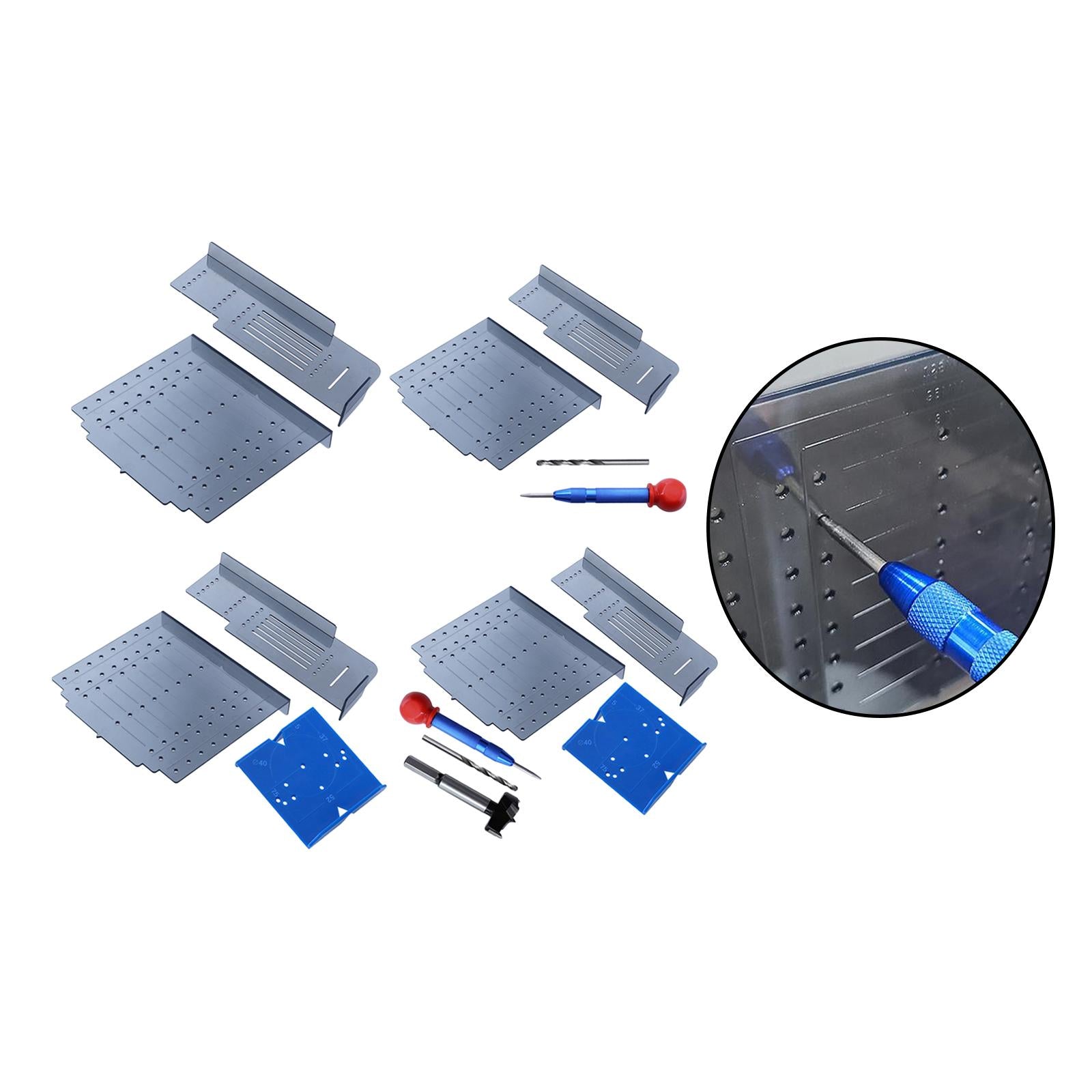 Drawer and Cabinet Handle Template Drill  Template  Normal 2pcs