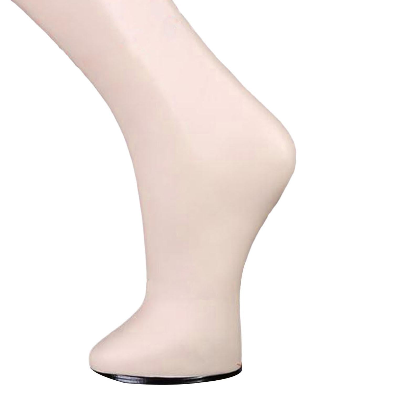 Plastic Foot Sock Model Display Mannequin Display Stand  Model with Magnet