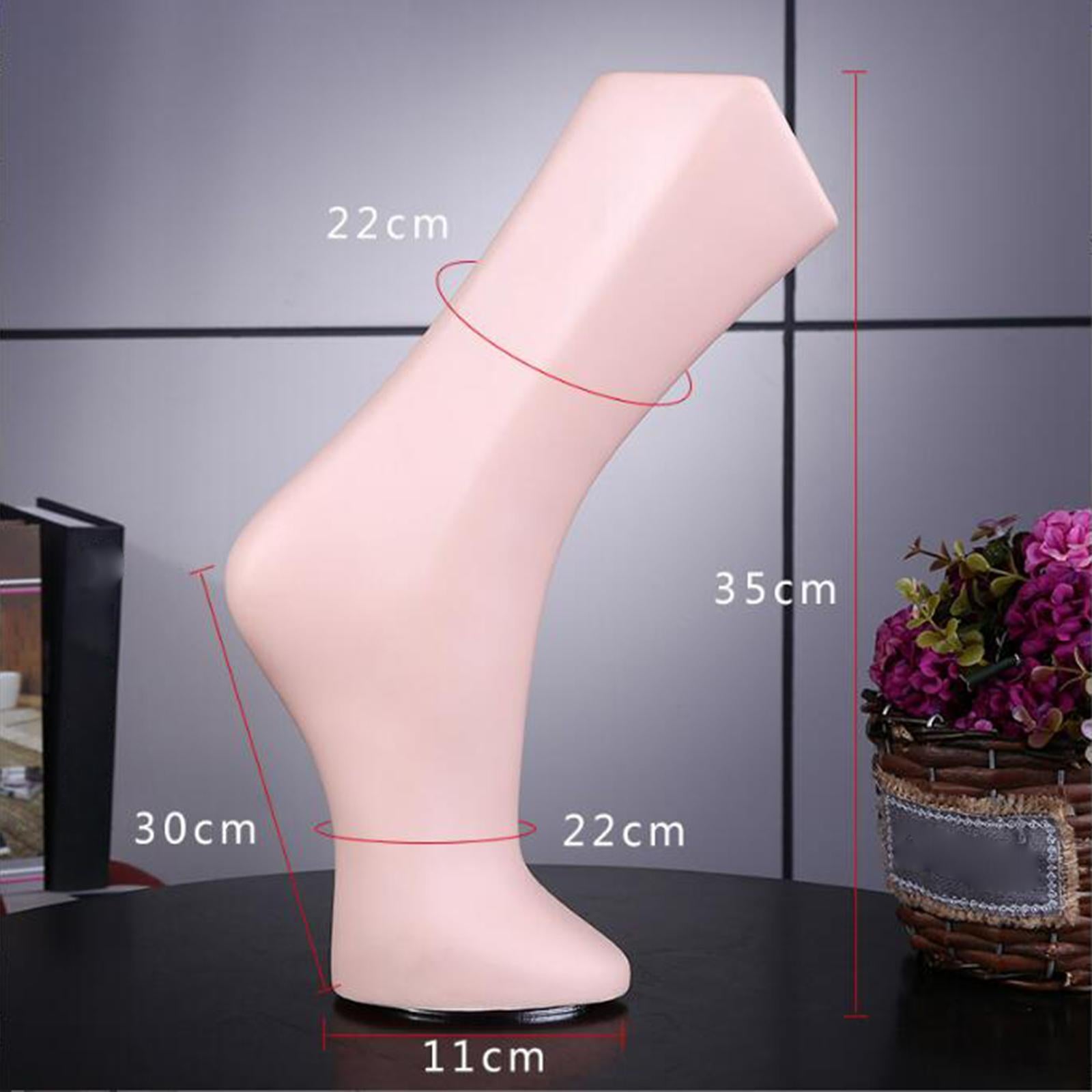 Plastic Foot Sock Model Display Mannequin Display Stand  Model with Magnet