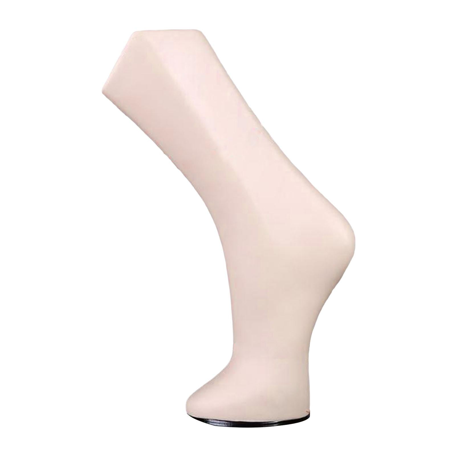 Plastic Foot Sock Model Display Mannequin Display Stand  Model with Magnet