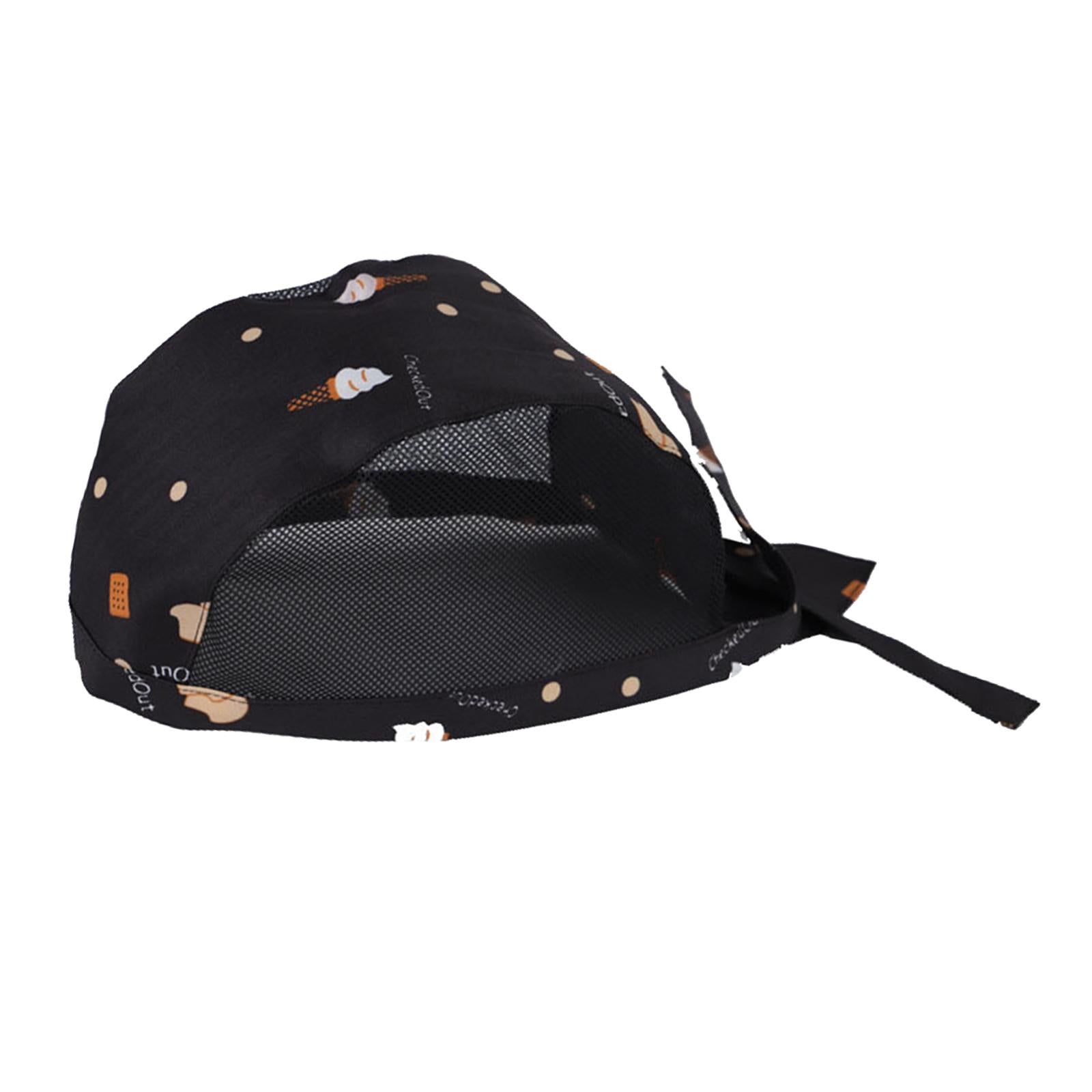 Chef Hat Waiter Grill Unisex BBQ Bakery Uniform Caps Hat Ice Cream