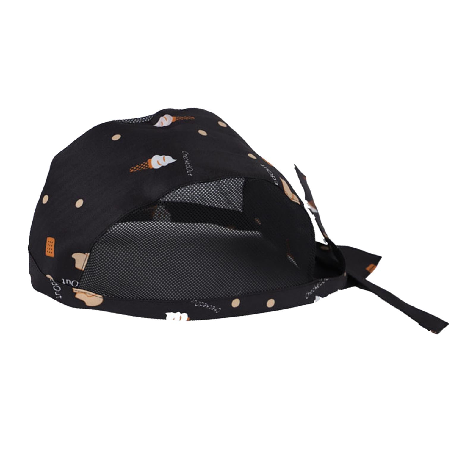 Chef Hat Waiter Grill Unisex BBQ Bakery Uniform Caps Hat Ice Cream