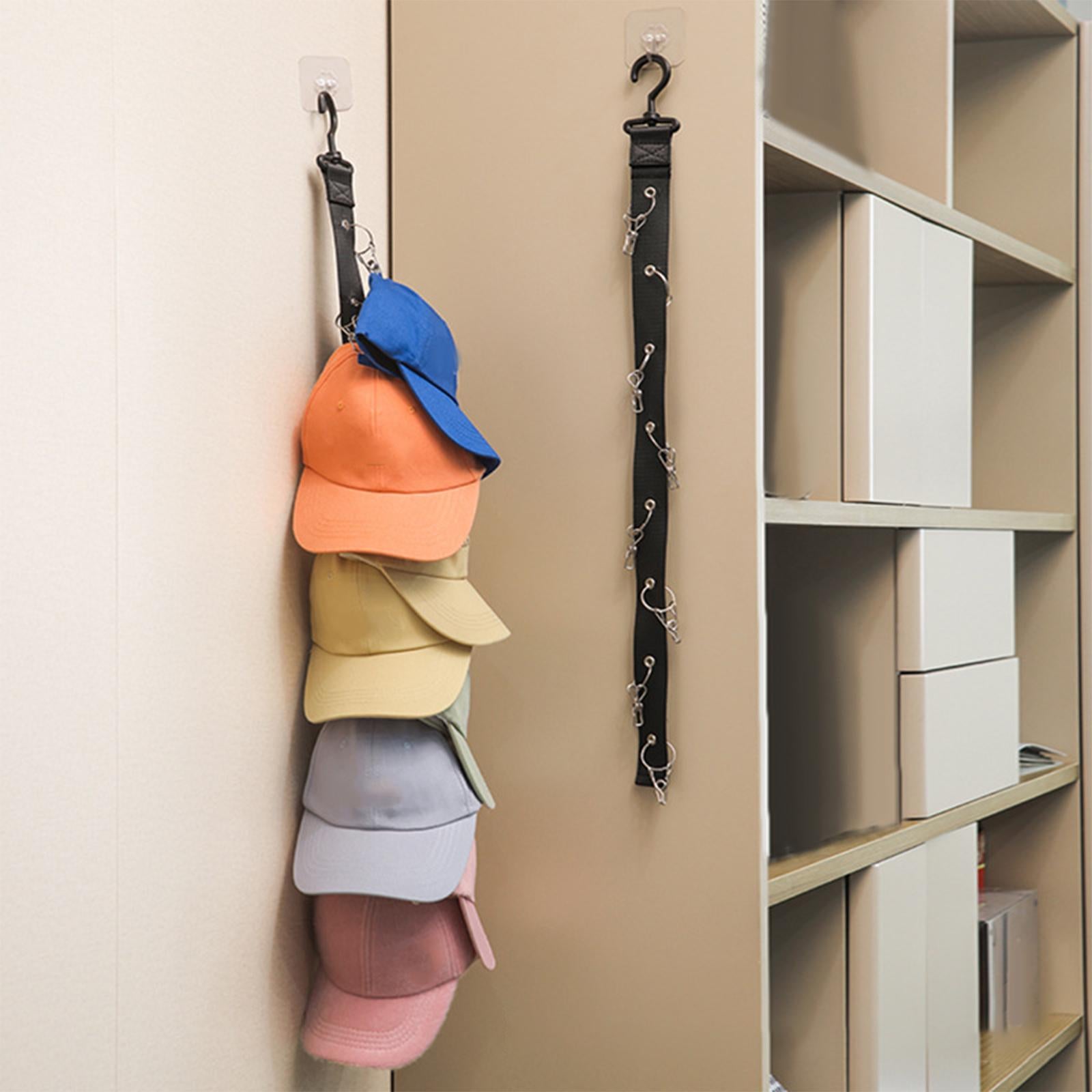 Hat Rack Organizer Hanging Display Racks with Hook for Hats Closet