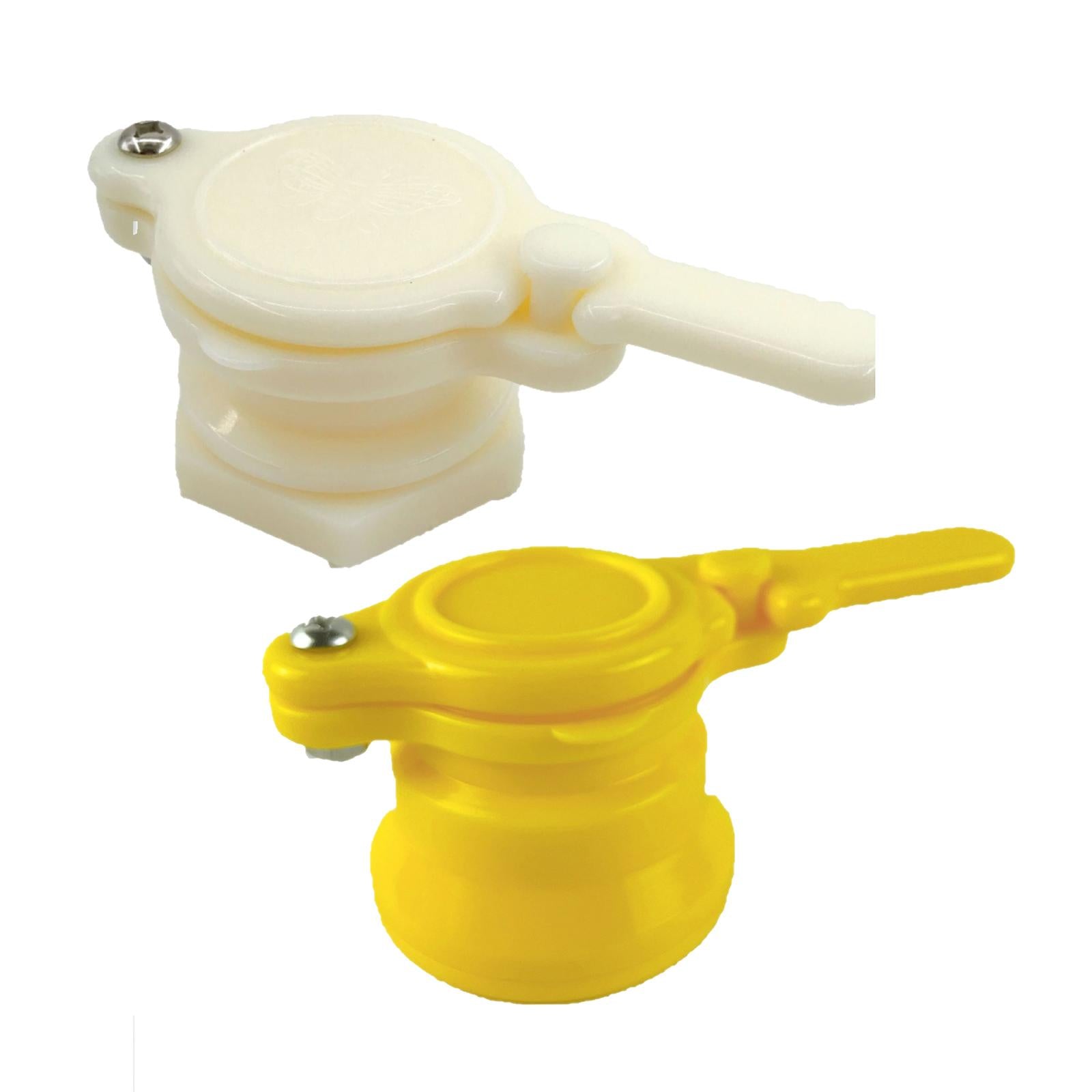 Gate Valve Beekeeping Equipment Beekeeper Tool Reusable for Garden Yellow