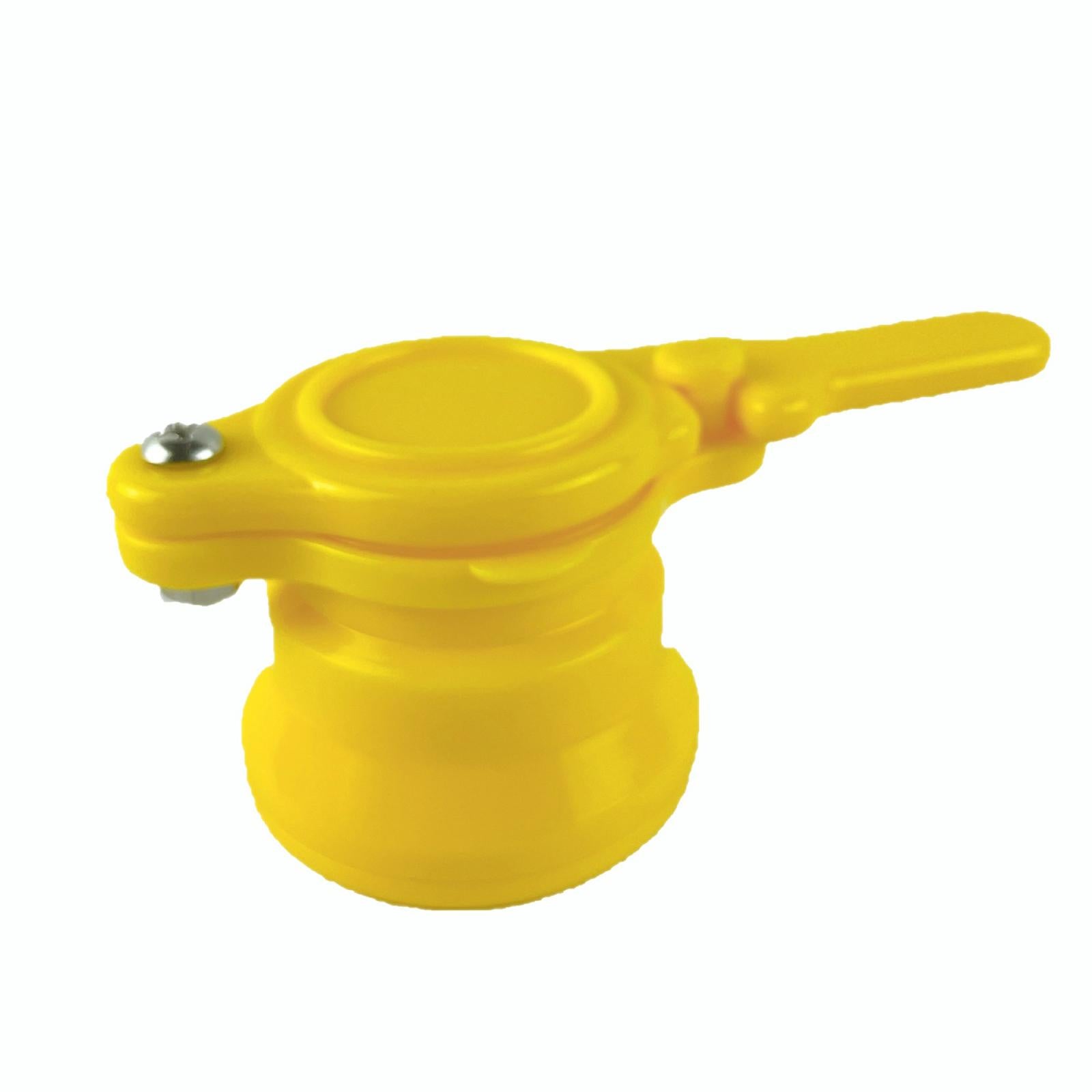 Gate Valve Beekeeping Equipment Beekeeper Tool Reusable for Garden Yellow