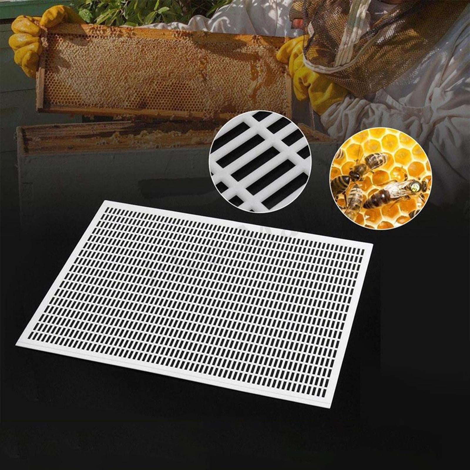 Practical 10 Frame Queen Bees Excluder Easily Clean Backyard Accessories White