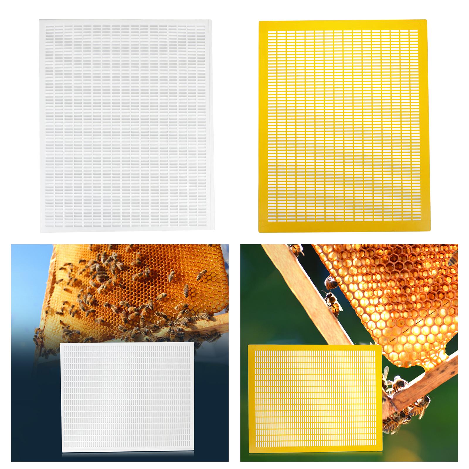 Practical 10 Frame Queen Bees Excluder Easily Clean Backyard Accessories White