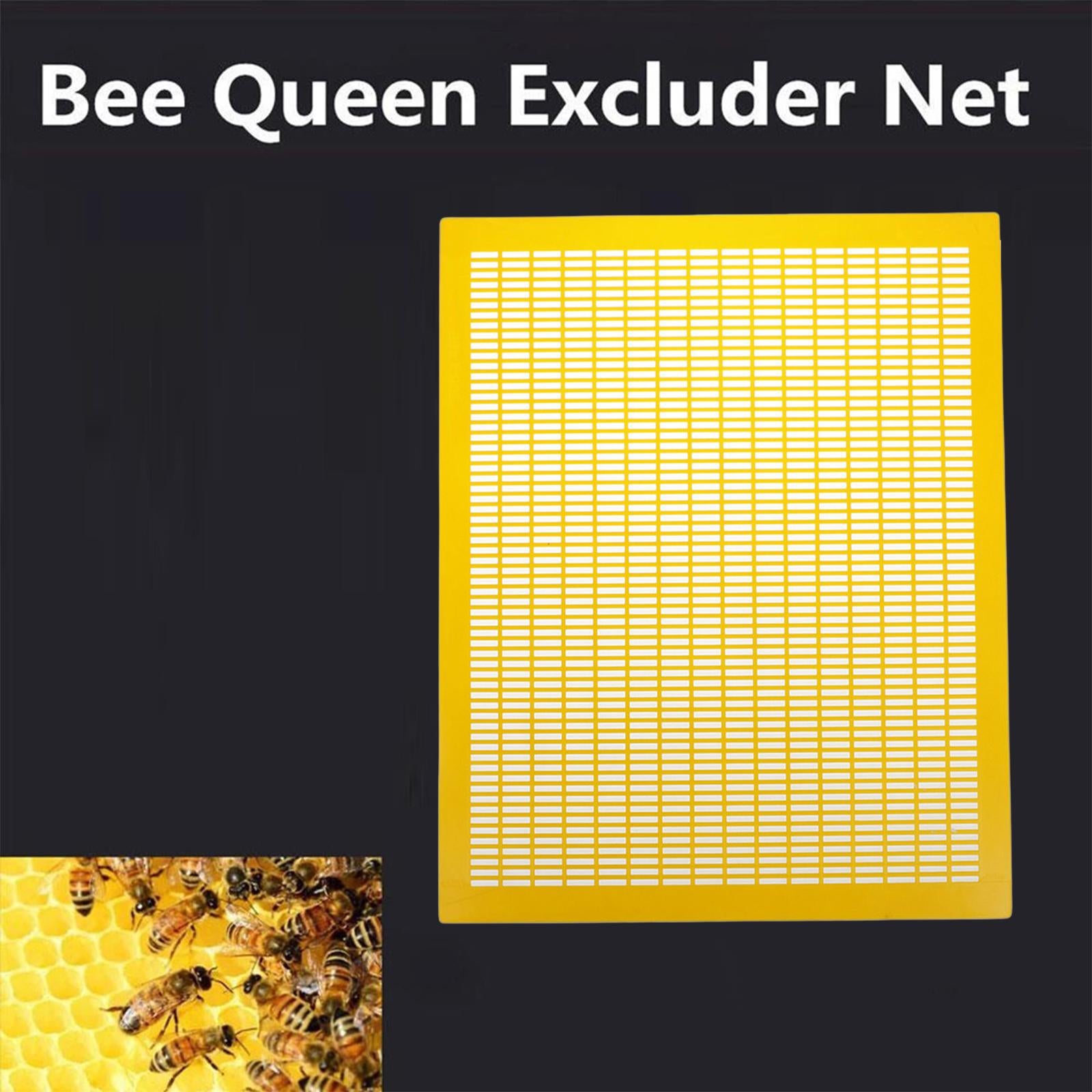 Practical 10 Frame Queen Bees Excluder Easily Clean Backyard Accessories Yellow