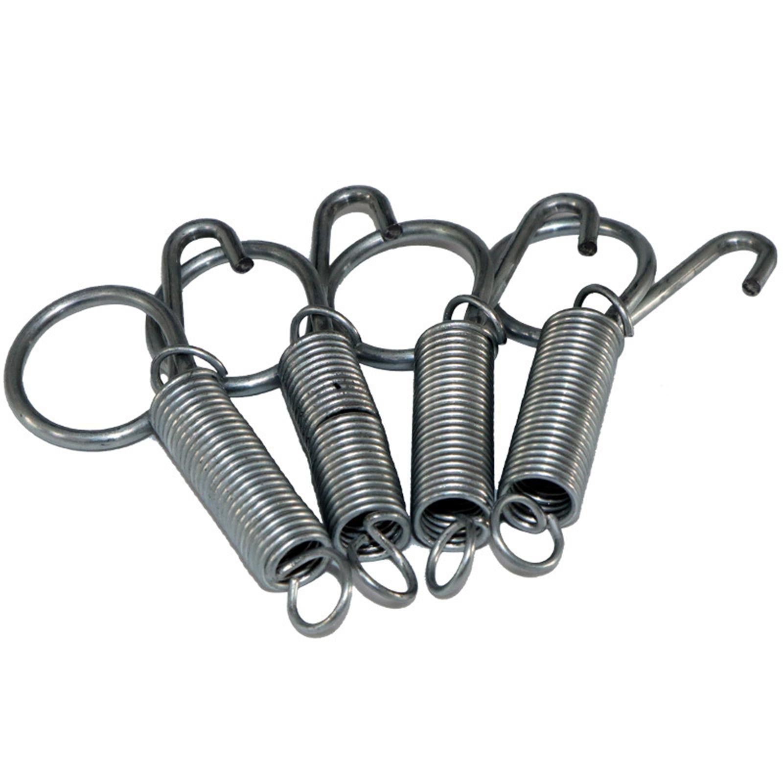 10 Packs Elastic Metal Cage Door Spring Hook for Rabbit Cage Small