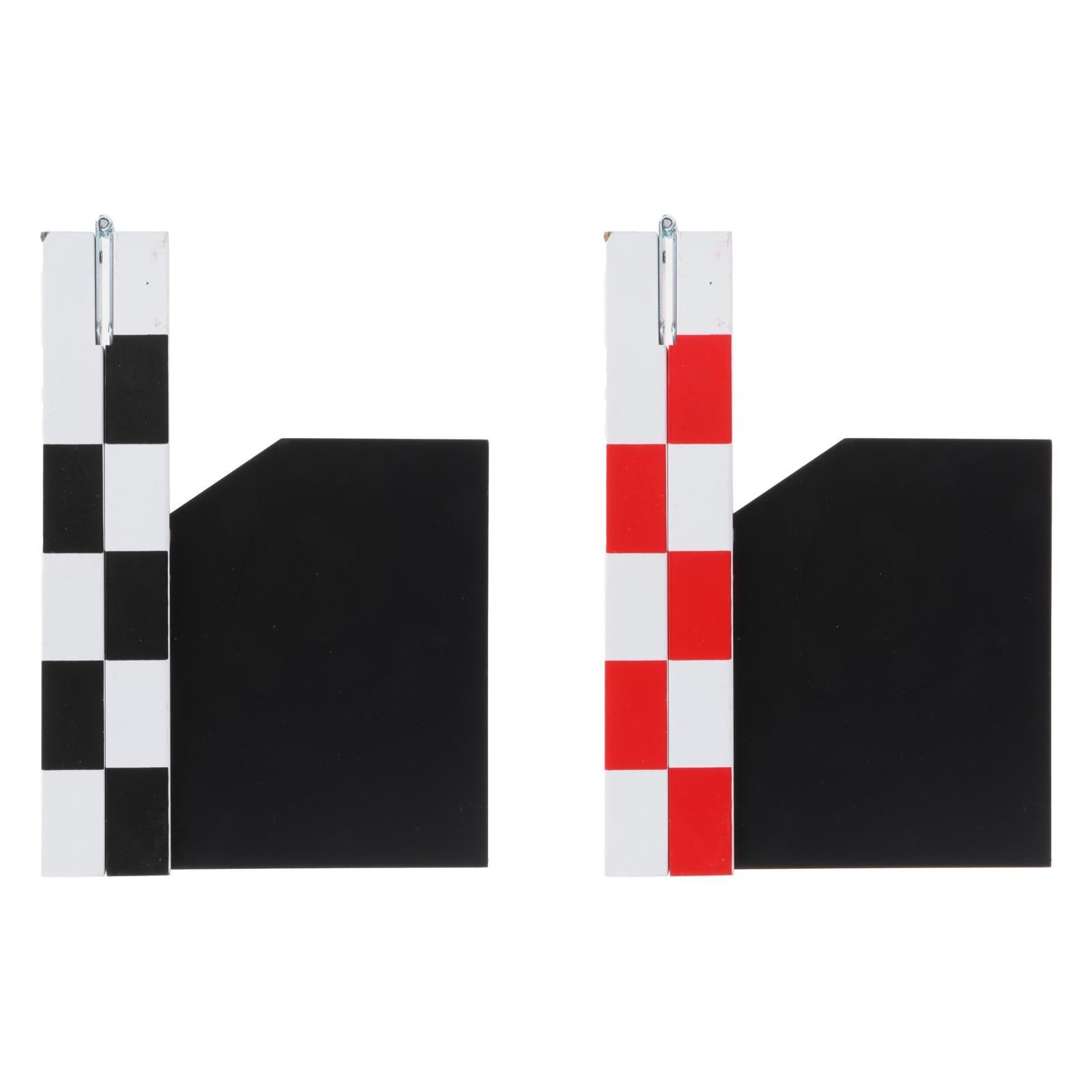 Clapperboard Clapboard Acrylic Film Clap Movie Clapper Durable black