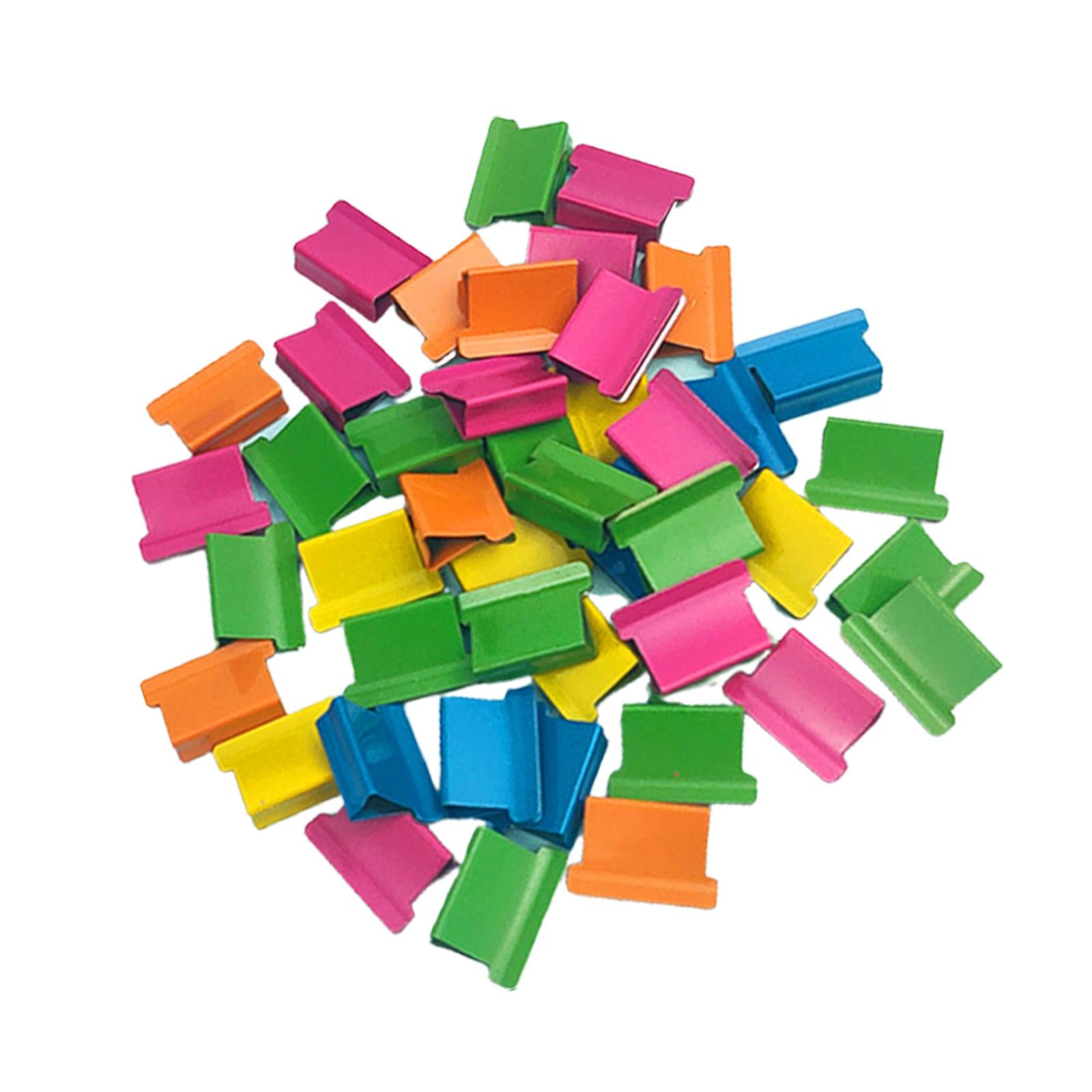 Mini Stapler Classroom Small Stapler Set Fixing Stationery Multicolor Clips