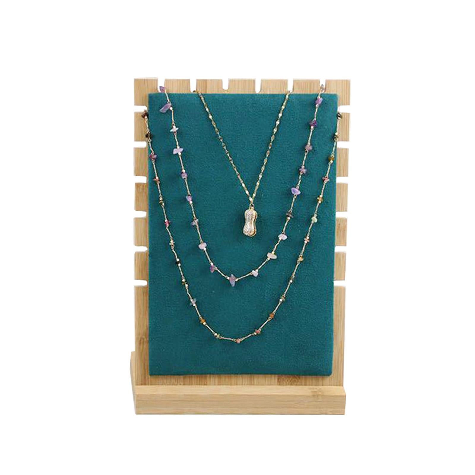 Necklace Display Stand Pendant Necklace Rack for Dresser, Retail, Bedroom,
