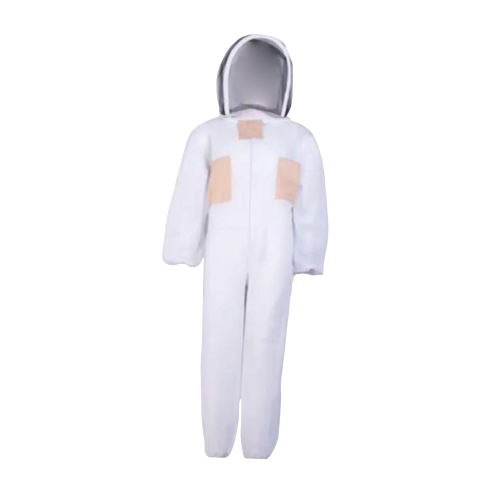 Comfortable Professional Beekeeper Suit with Hat Veil for Beginner Men XL