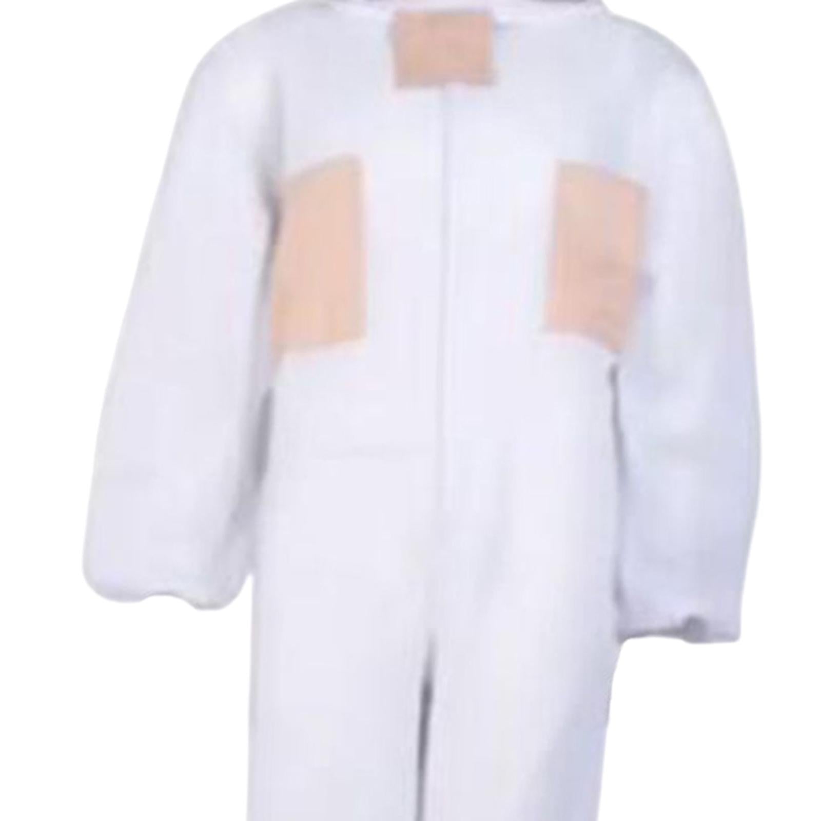 Comfortable Professional Beekeeper Suit with Hat Veil for Beginner Men XXL