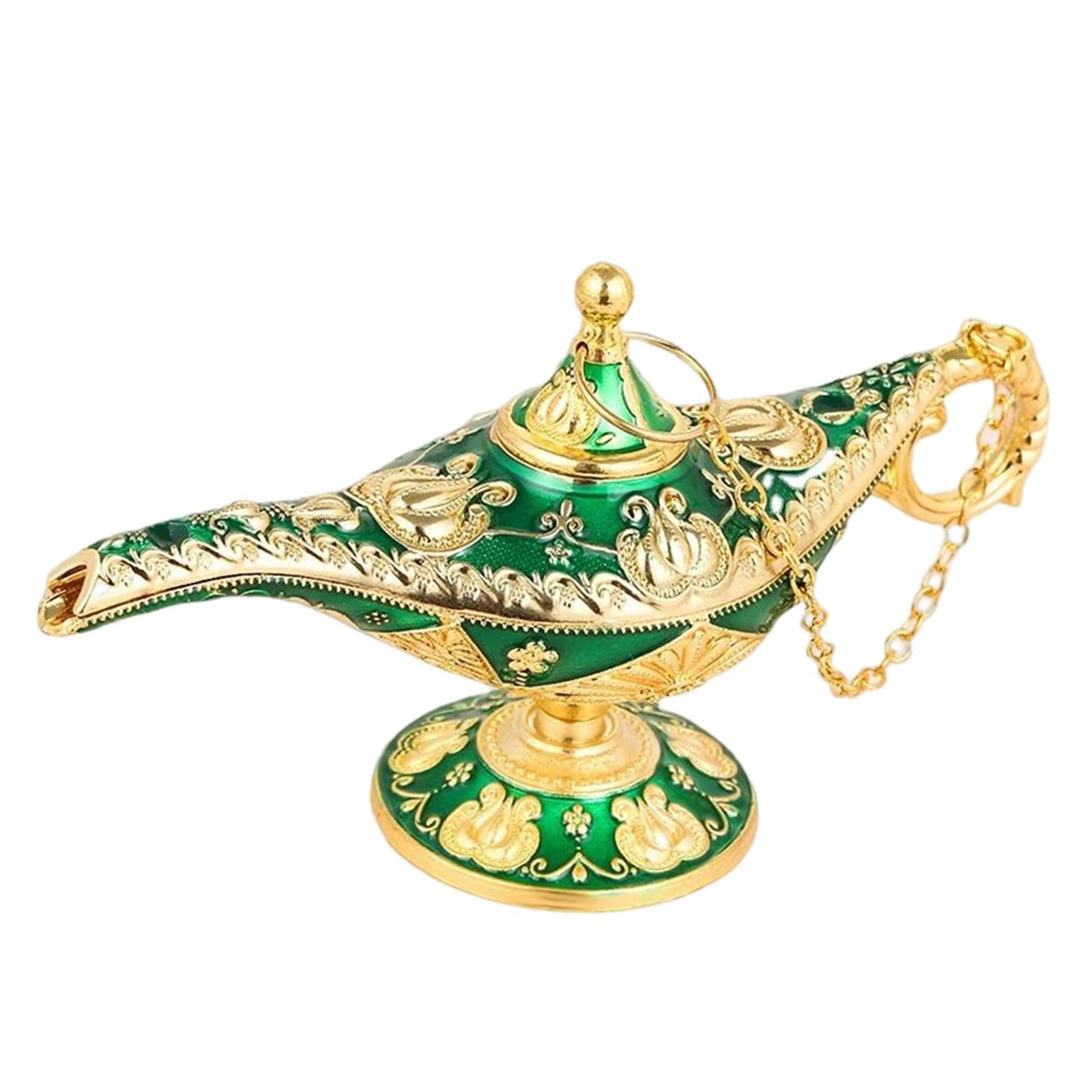 lamp Lamp Collectables Arabian Costume Lamp for Party Halloween green