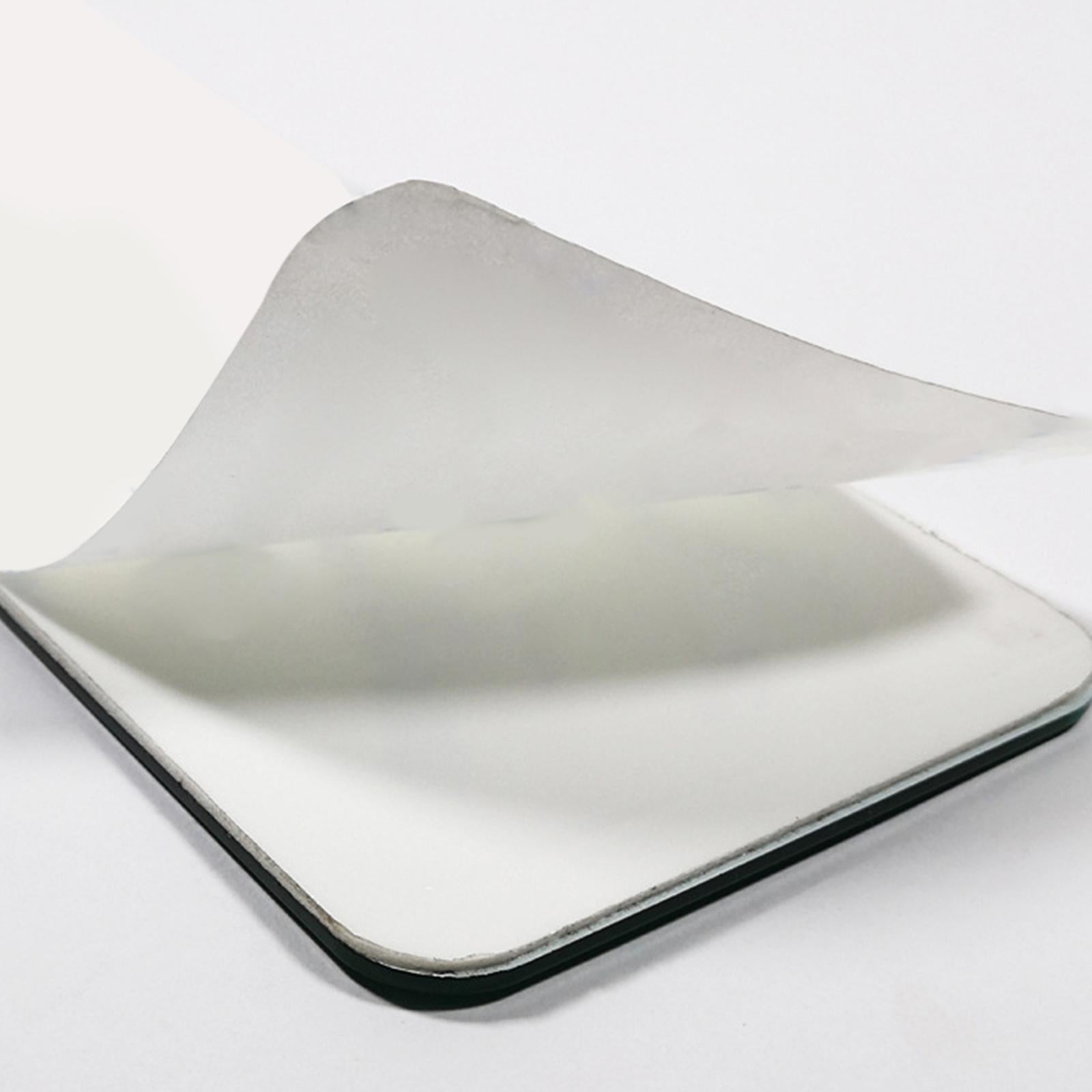 1 Pair Toilet Sign Acrylic Wall Sticker Decor Rectangle for Office Washroom