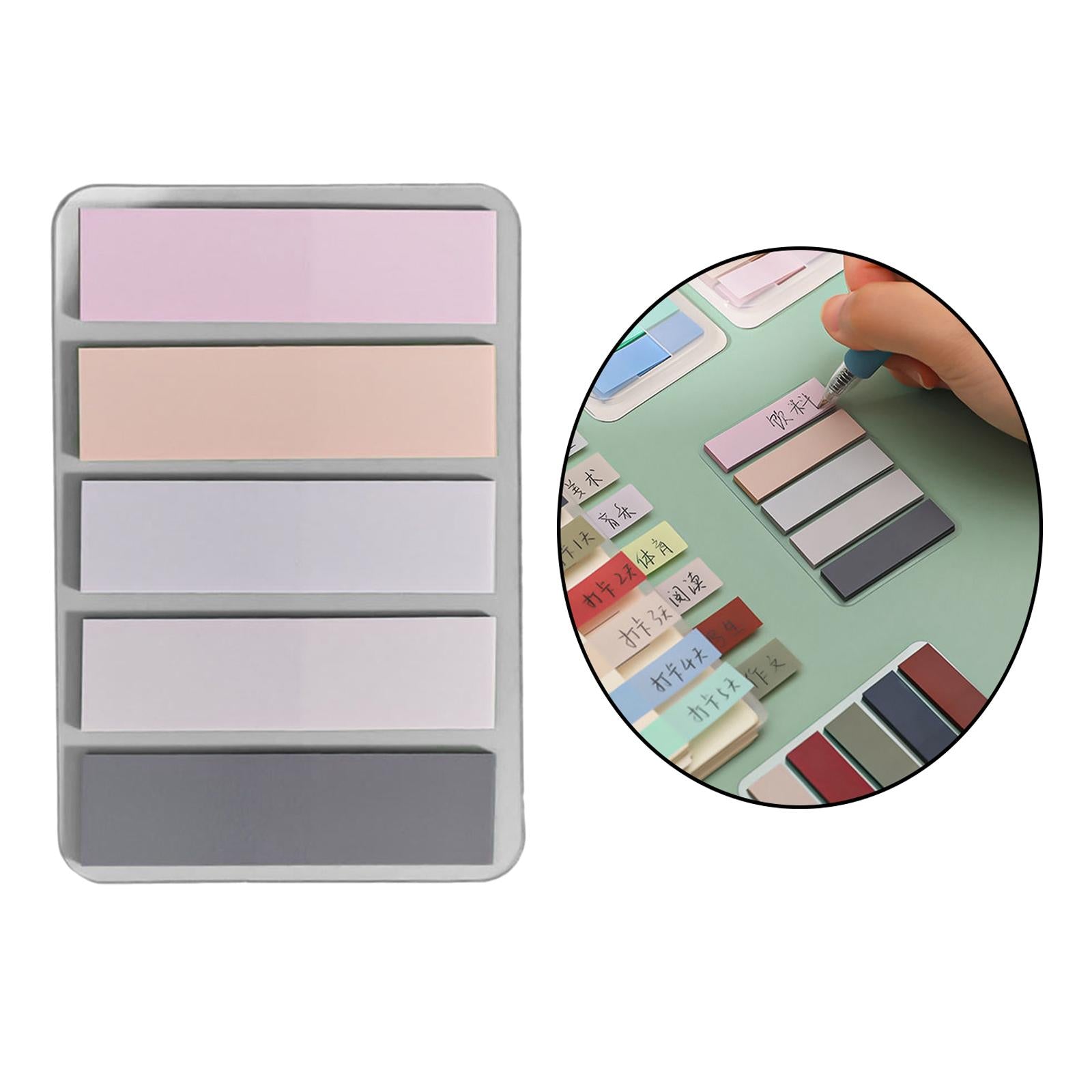 Multipurpose Sticky Pads Stationery Supplies for School Documents Students A