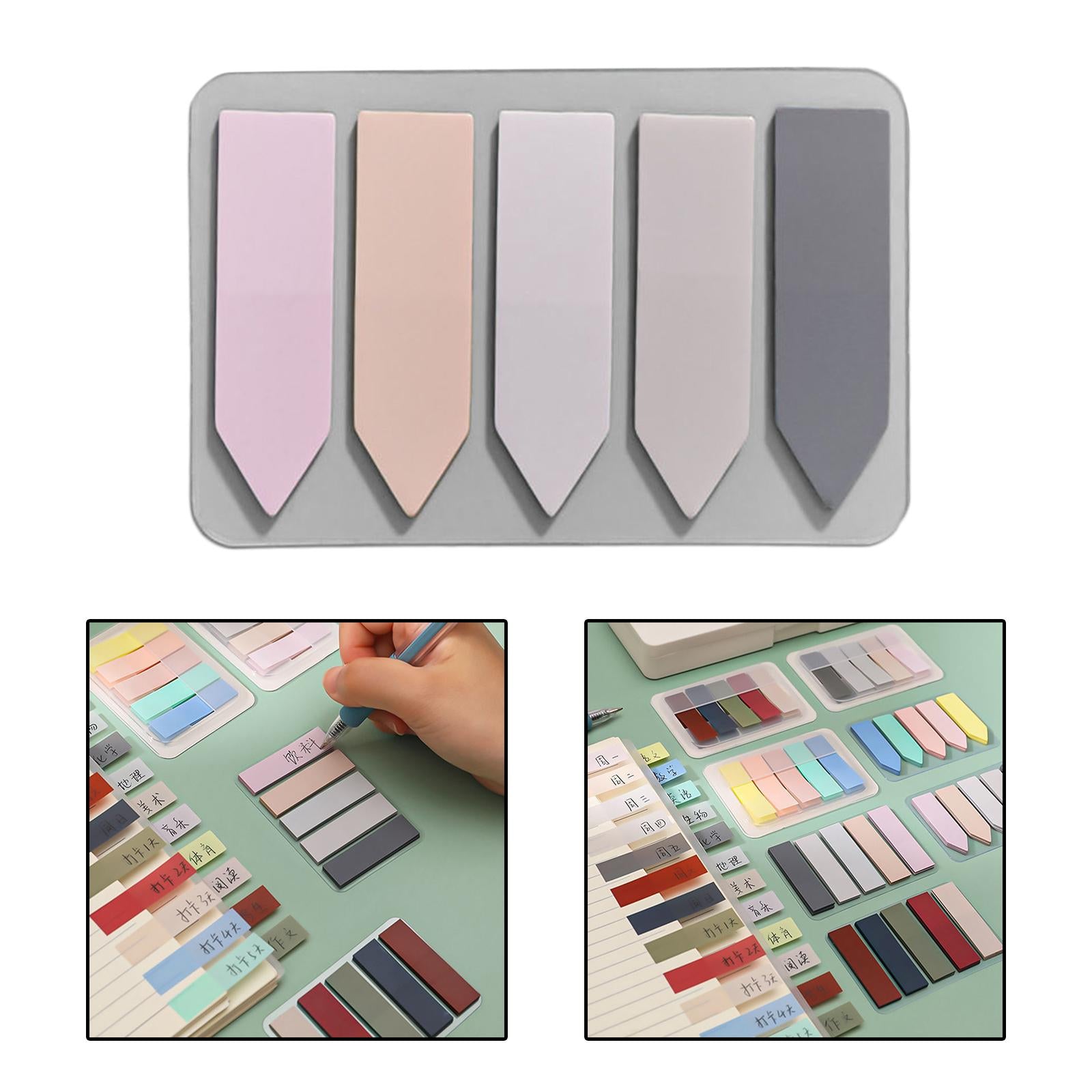 Multipurpose Sticky Pads Stationery Supplies for School Documents Students C