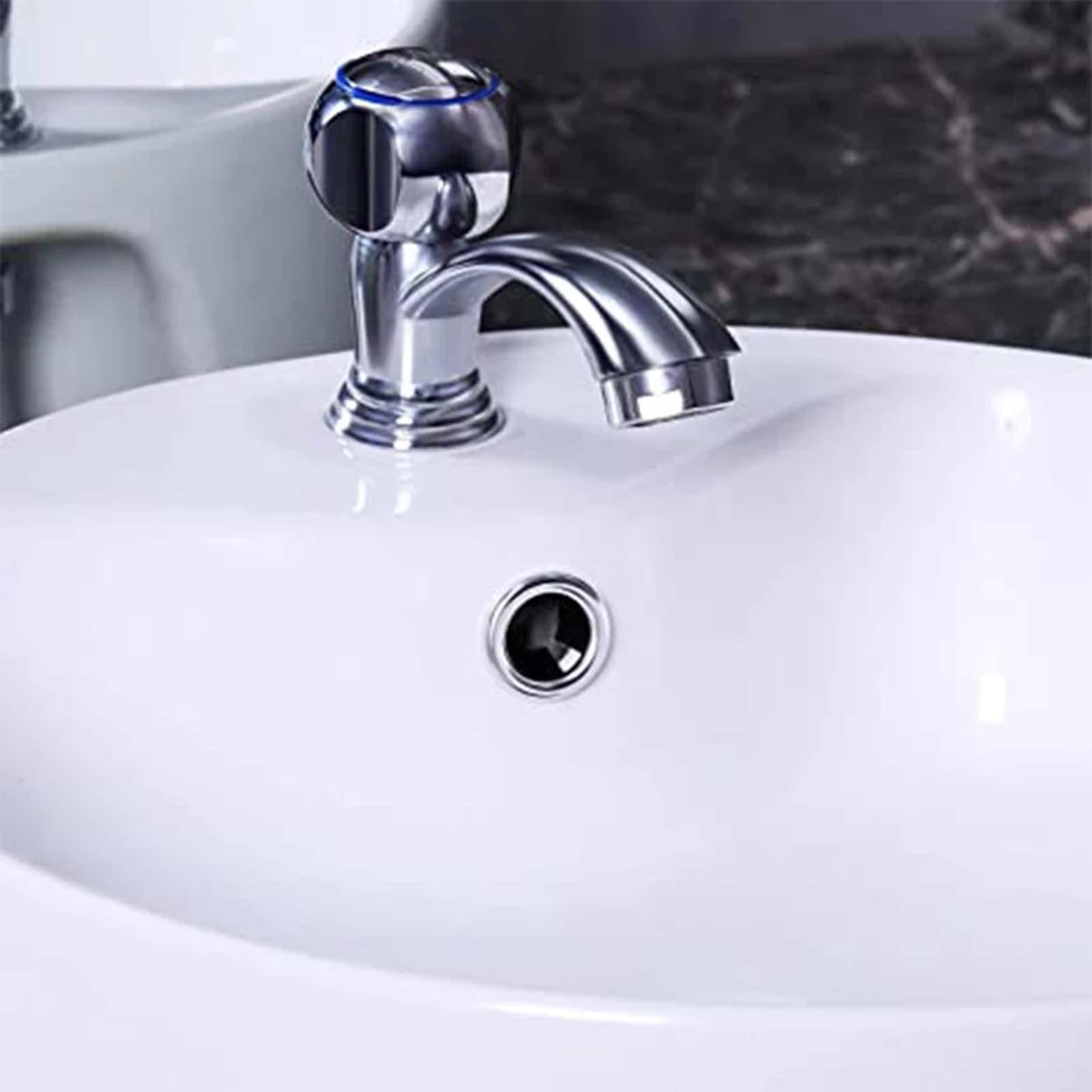 10Pcs Sink Overflow Cap Overflow Cover Vanity Sink Overflow Cap for Kitchen Hollow