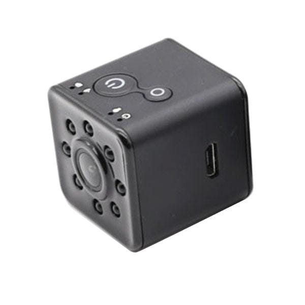 SQ13 Ultra-Mini DV Pocket WiFi 1080P 30fps Digital Video Recorder Camera Camcorder with 30m Waterproof Case, Support IR Night Vision (Red)