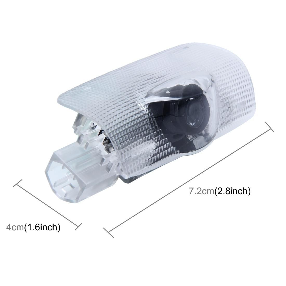 2 PCS LED Car Door Welcome Logo Light Car Brand 3D Shadow Light for Lexus LS 2007-2016