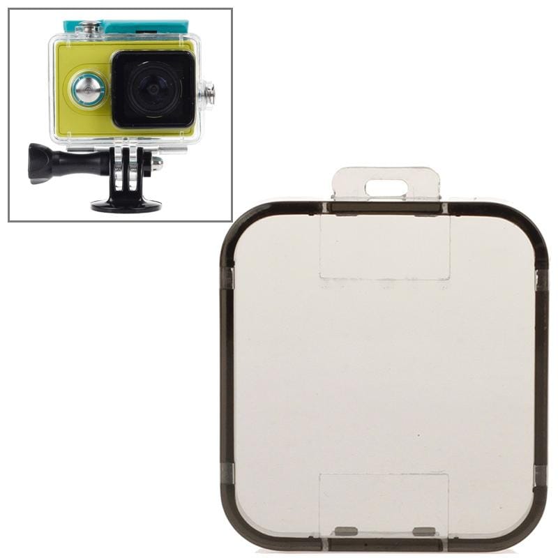 Snap-on Dive Filter Housing for Xiaomi Xiaoyi Sport Camera (Grey)