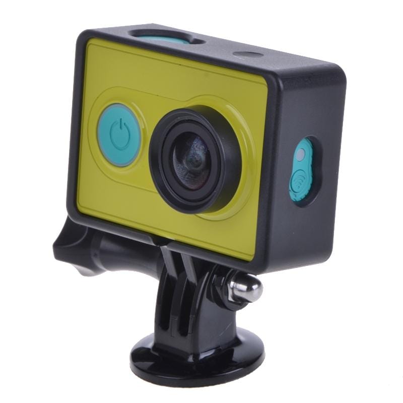 XM16 Standard Protective Frame Mount Housing with Assorted Mounting Hardware for Xiaomi Yi Sport Camera (Black)