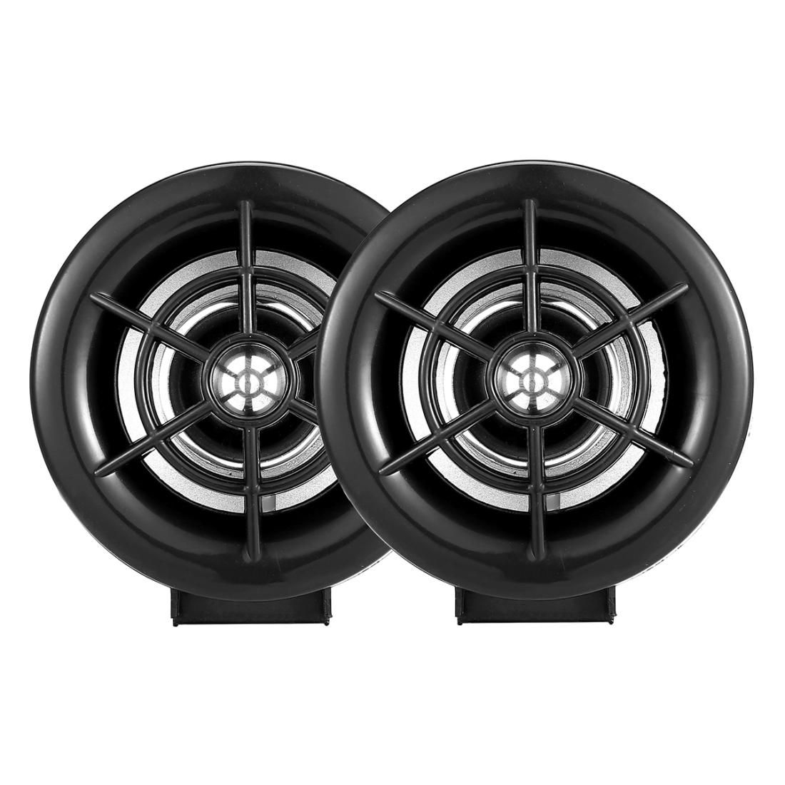 FEYCH MTF-005 Motorcycle Audio Anti-theft Alarm Guard with FM Radio MP3 Player and USB Mobile Charge (Black)