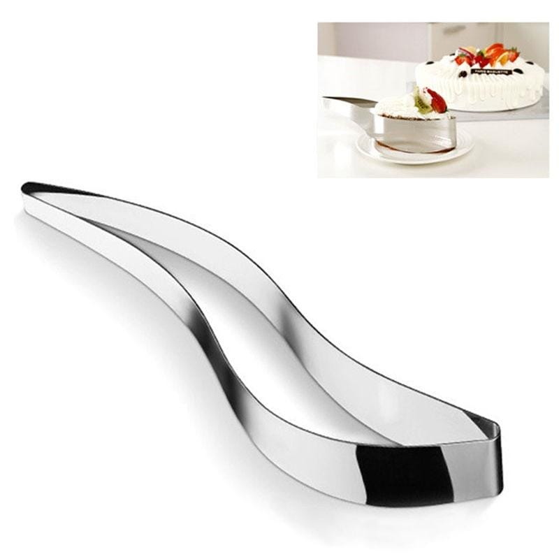 Stainless Steel Integrated Cake-cutting Leaf-shaped Cutter Equalizer