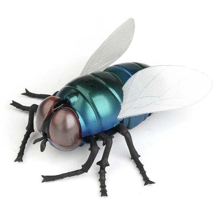 Infrared Sensor Remote Control Simulated Insect Tricky Creative Children Electric Toy Model (Housefly)