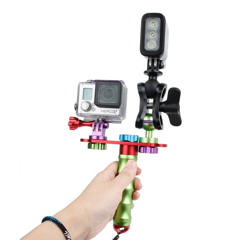 TMC HR305 10 in 1 Aluminum Alloy CNC Module Mounting Set for GoPro Hero4 / 3+ / 3, SJ4000, Xiaomi Yi Sport Camera