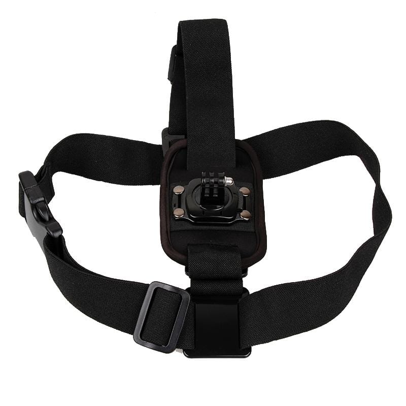 360 Degree Rotary Special Sports Single Shoulder DV Chest Belt for GoPro HERO9 Black / HERO8 Black /7 /6 /5 /5 Session /4 Session /4 /3+ /3 /2 /1, Xiaoyi and Other Action Cameras (Black)