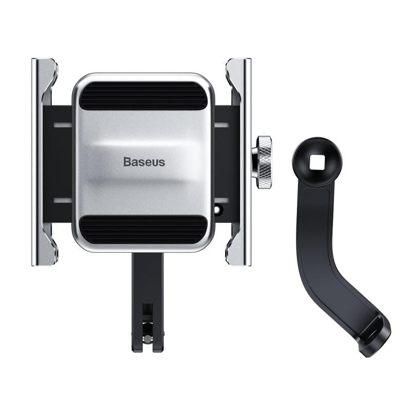 Baseus CRJBZ-01 Knight Holder for Motorcycle / Bicycles (Silver)