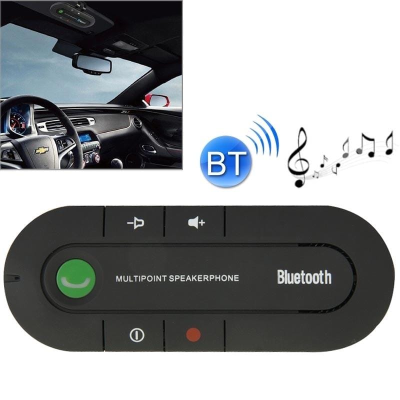 Bluetooth V4.1 Hands Free Kit Transmitter with SIRI / Music (Black)