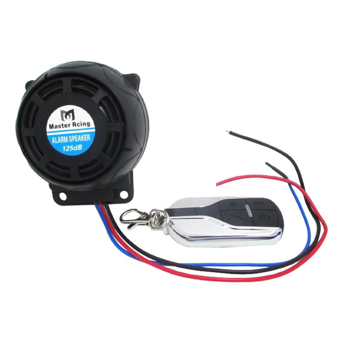 Motorcycle Waterproof Security Alarm System with Remote Control
