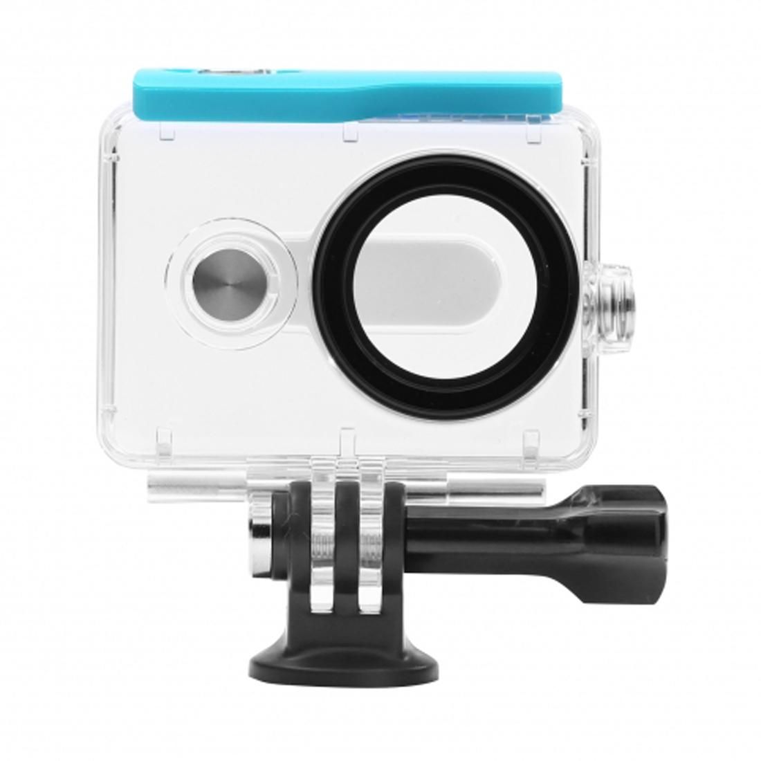 Original Waterproof Cap Case Covers Diving 40M Protective Housing for Xiaomi Yi Xiaoyi Sport Action Camera (Green)