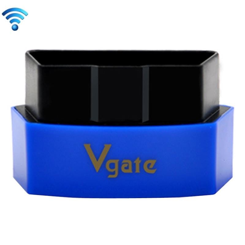 Super Mini Vgate iCar3 OBDII WiFi Car Scanner Tool, Support Android & iOS (Blue)