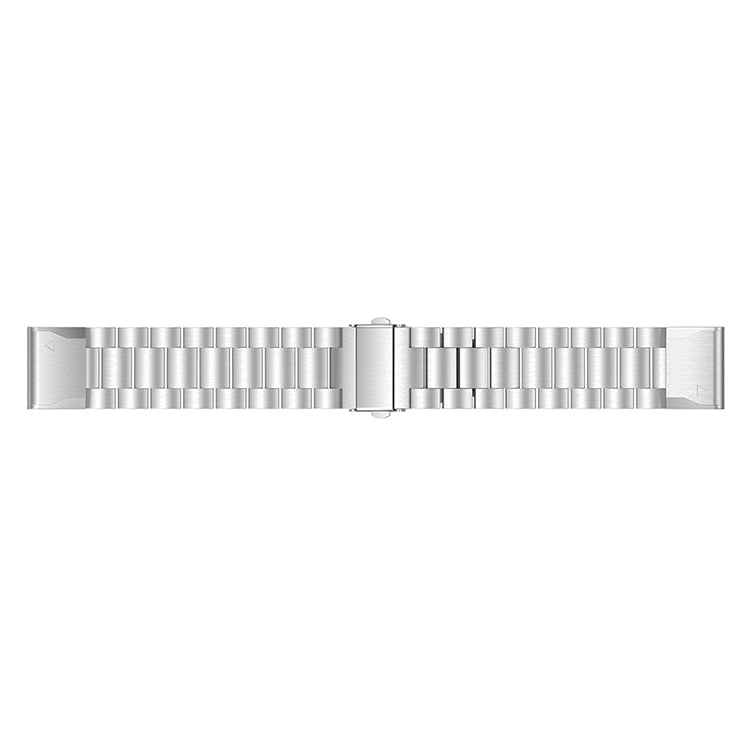 Stainless Steel Link Chain Watch Band Strap for Garmin Fenix 5 - Silver