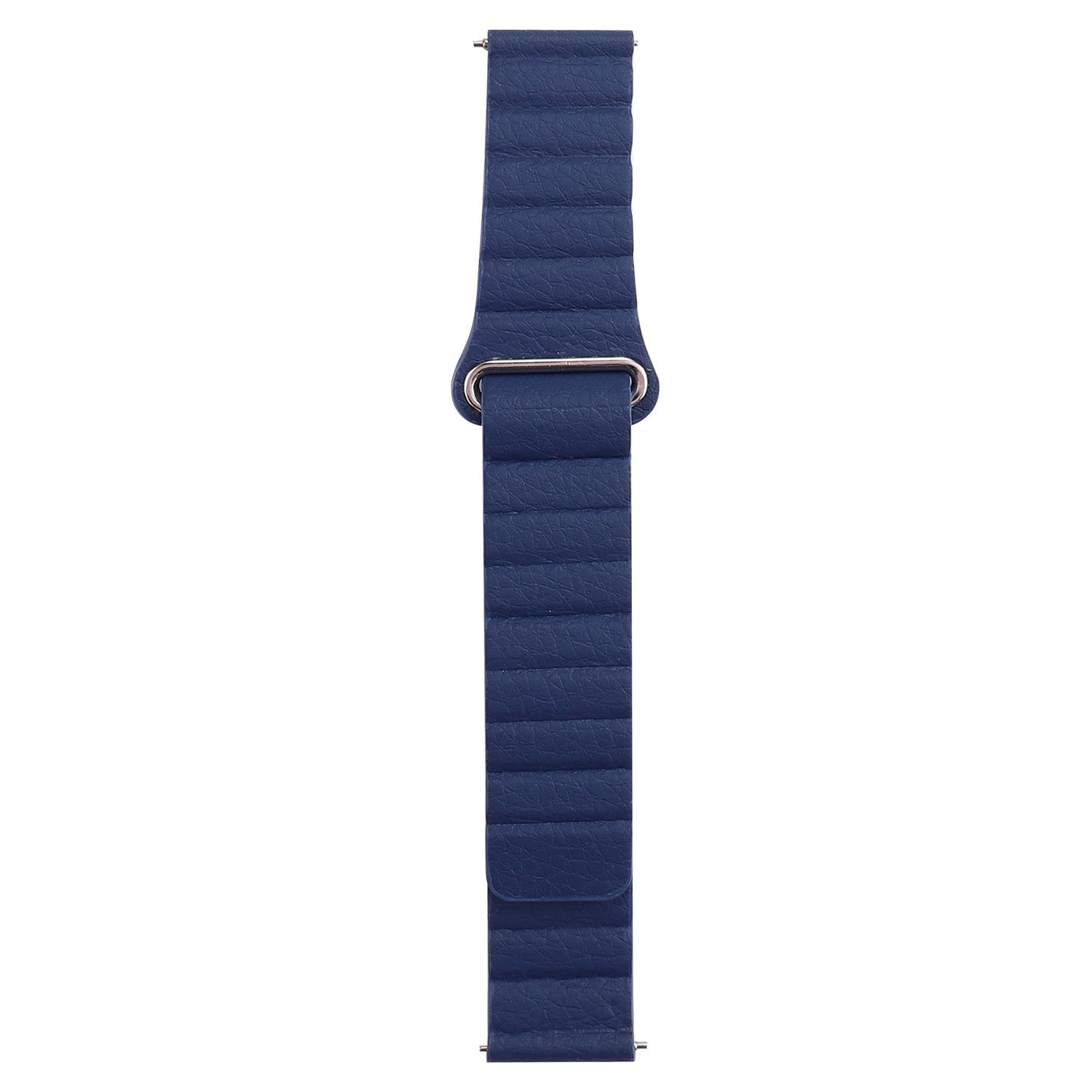 Genuine Leather Watchband Replacement 18mm for Garmin Move 3S/Active S - Dark Blue