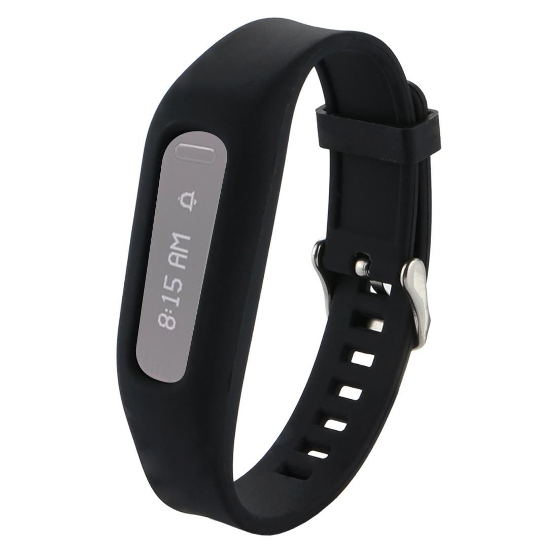 For Fitbit One Smart Watch Silicone Watchband, Length: about 24.2cm (Wine Red)