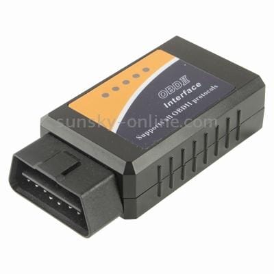 OBDII Car Diagnostics Tool, Supports All OBD2 Protocols (Black)