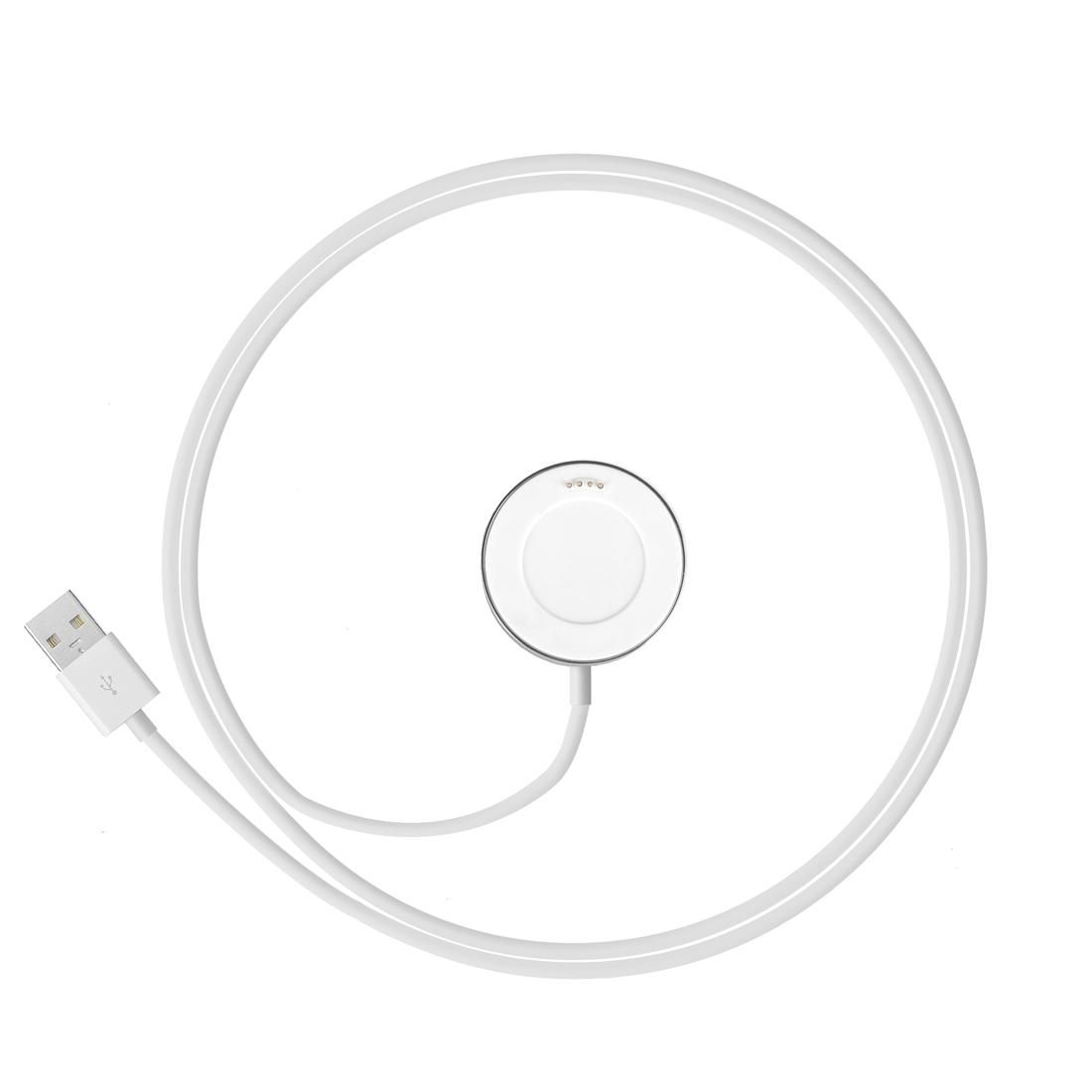 For Huawei Watch Charger Charging Dock Base Cradle with 1m USB Charging Cable, Got CE / FCC Certification (White)