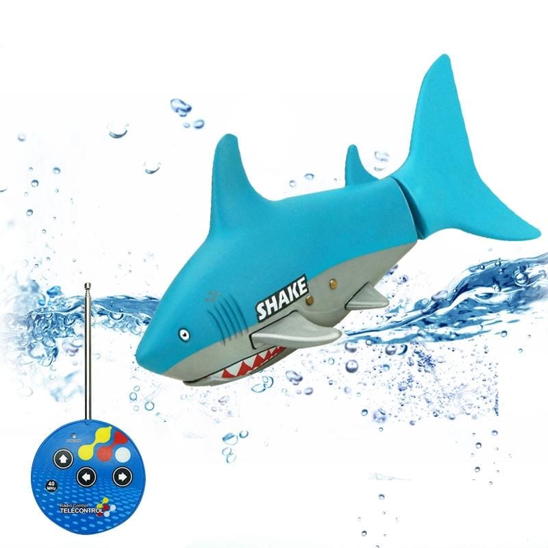 3310B 3CH 27MHz / 40 MHz RC Mini Shark with Remote Control (Baby Blue)