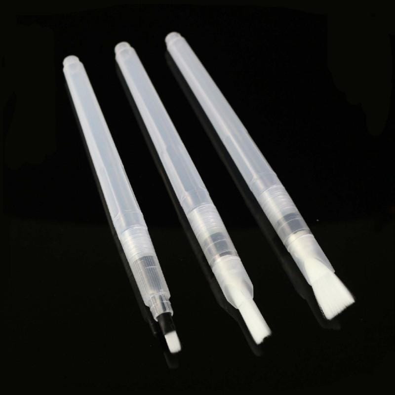 6 PCS Long Section Soft Brush Solid Watercolor Painting Fountain Pen Nylon Water Storage Pen