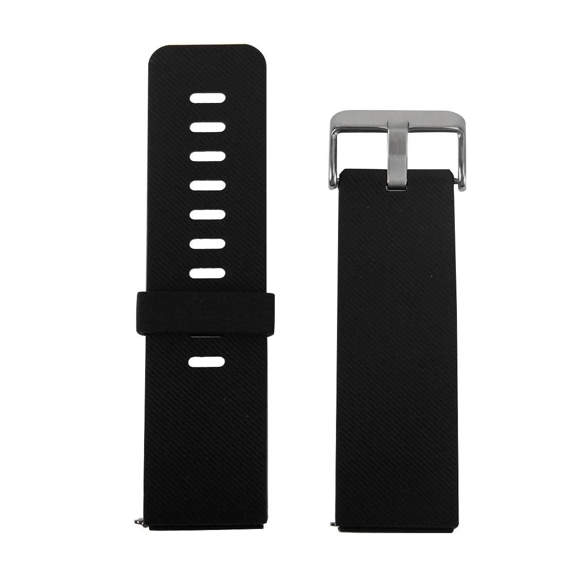 For Fitbit Blaze Watch Oblique Texture Silicone Watchband, Small Size, Length: 14-17cm (Red)