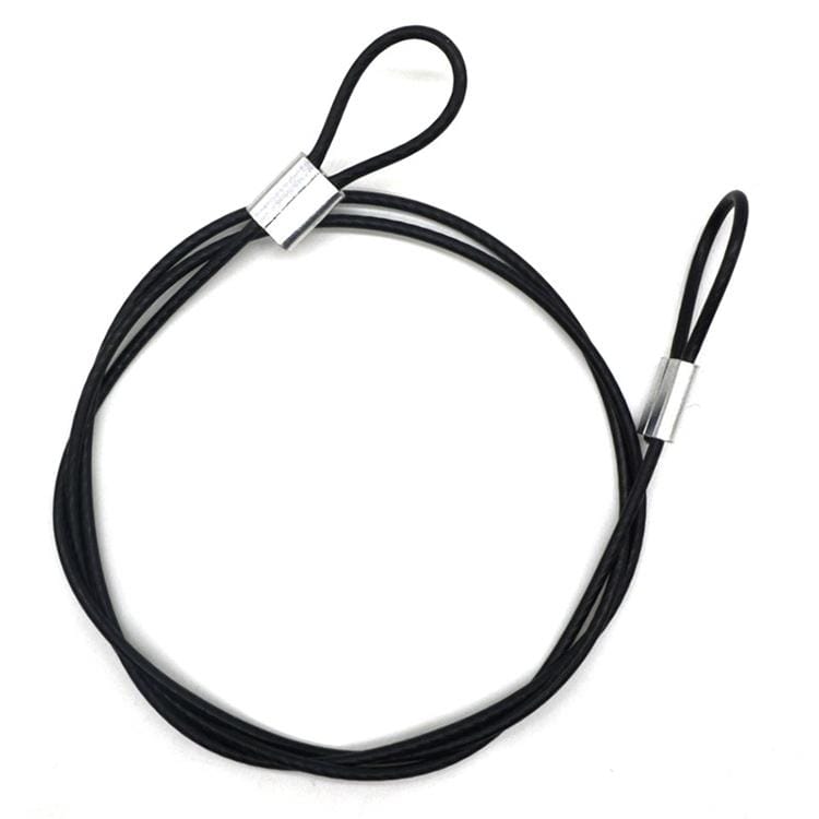 60cm Action Camera Universal Screw Anti-lost Wire Safety Rope for GoPro Fusion/Hero6/Hero5/Xiaoyi/Xiaomi (Black)